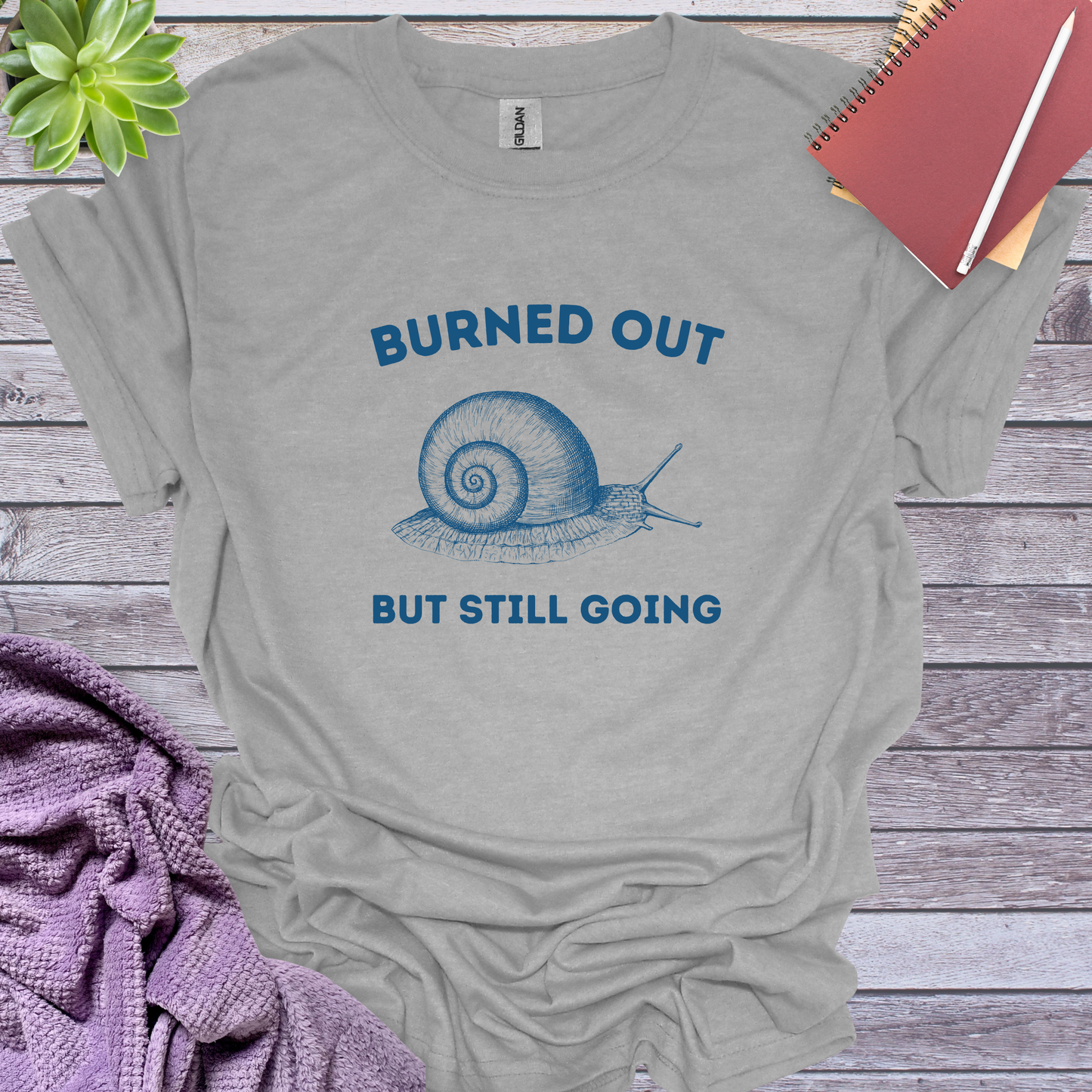 Burned out but still going