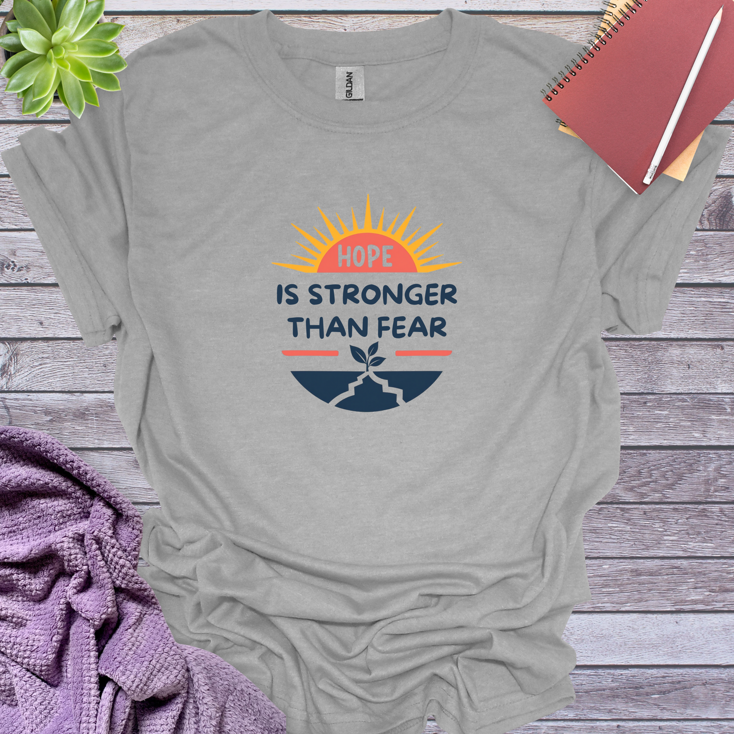 Hope is stronger than fear
