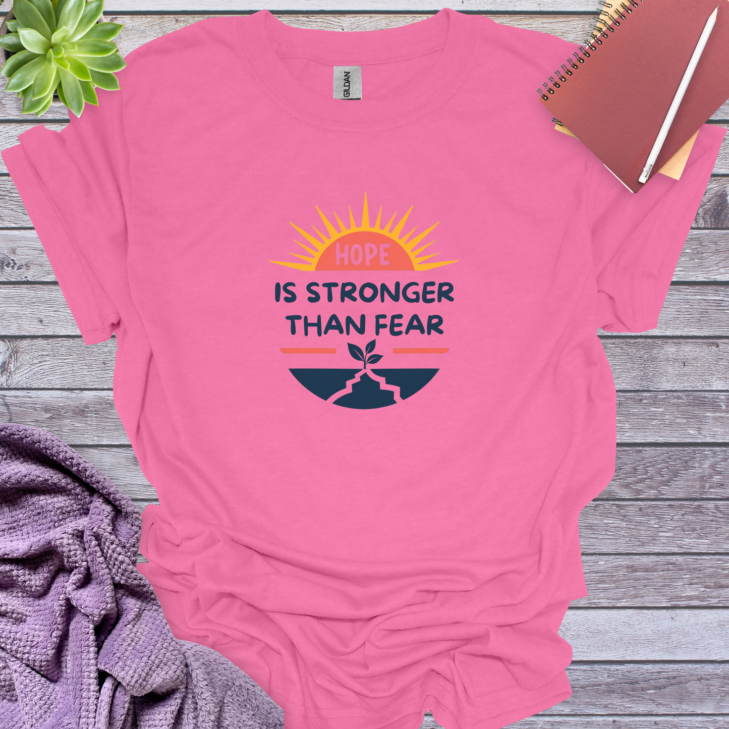 Hope is stronger than fear