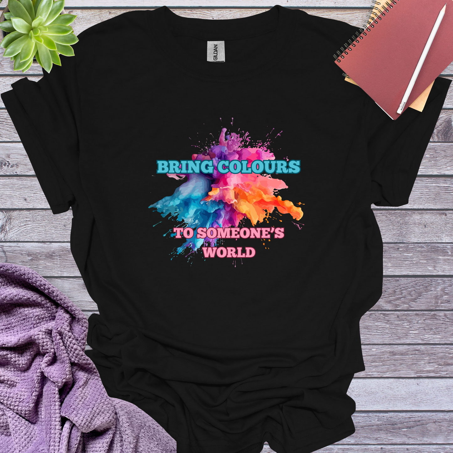 Bring colors to someone's world