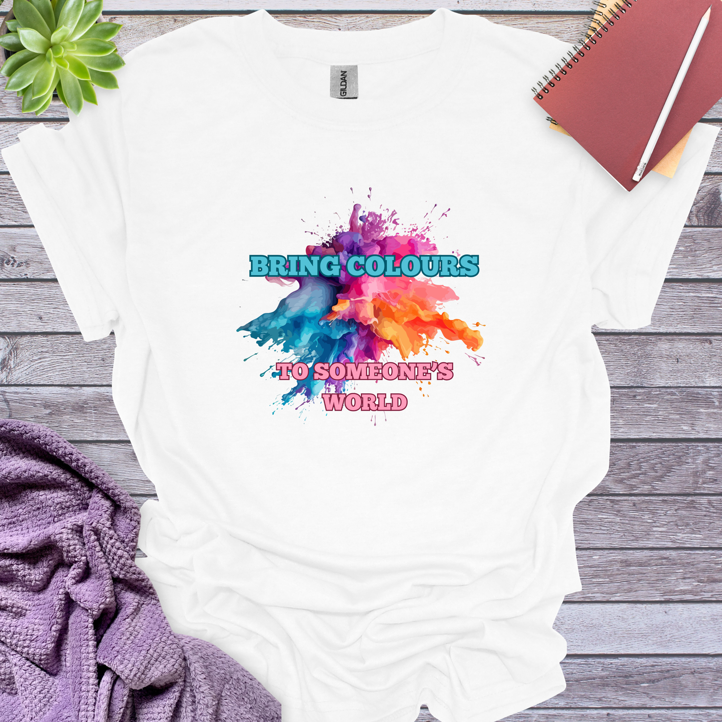 Bring colors to someone's world