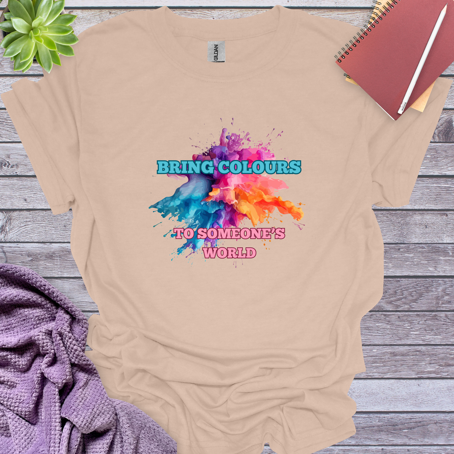 Bring colors to someone's world