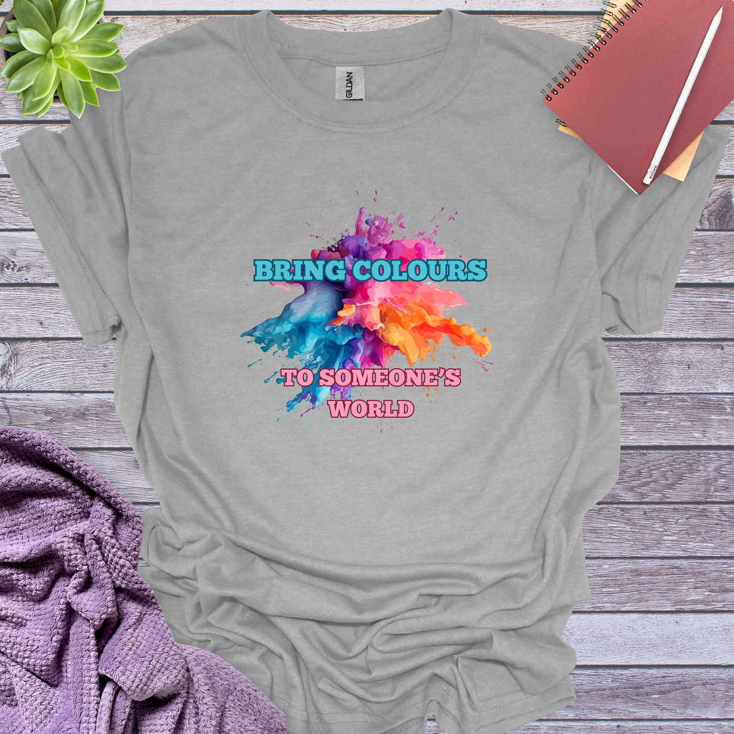 Bring colors to someone's world