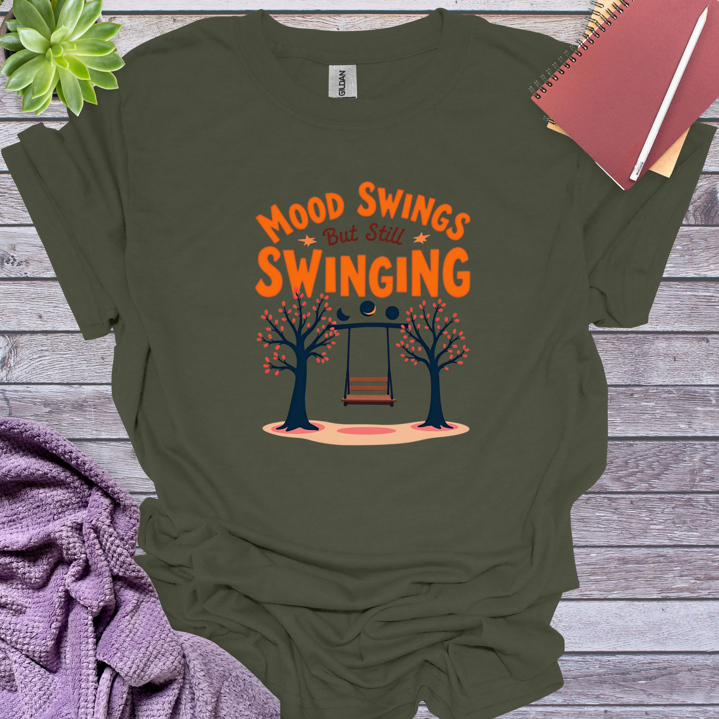 Mood swings but still swining