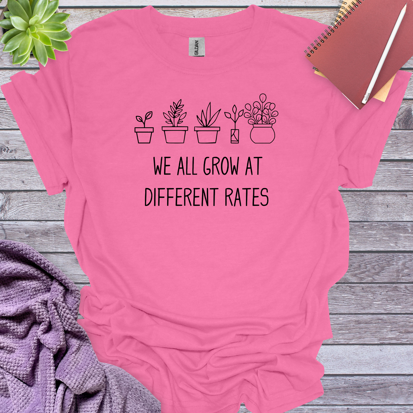 Growing at different rates